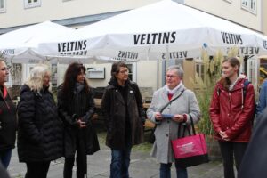 Julianen-Rott bei Führung Fürstin Juliane zu Schaumburg-Lippe